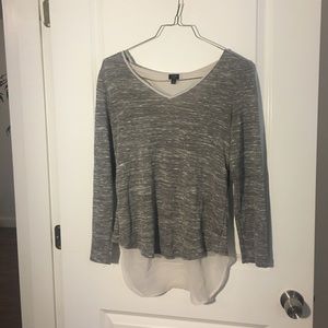 Long sleeve multi layered shirt